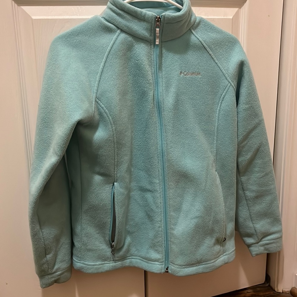 Turquoise Columbia jacket